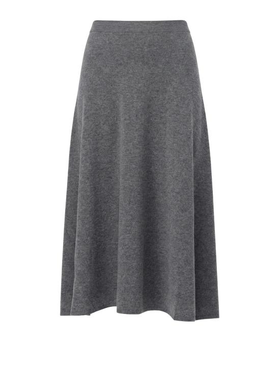 26FW 파비아나 필리피 미디 스커트 GND226F760 N1288204 CHARCOAL