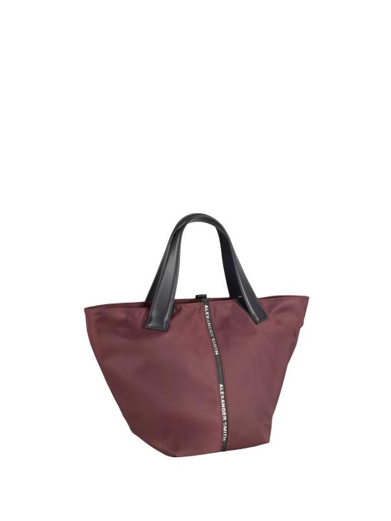 26FW 알렉산더 스미스 토트백 LAUREN B171 MEDIUMBORDEAUX - ALEXANDER SMITH