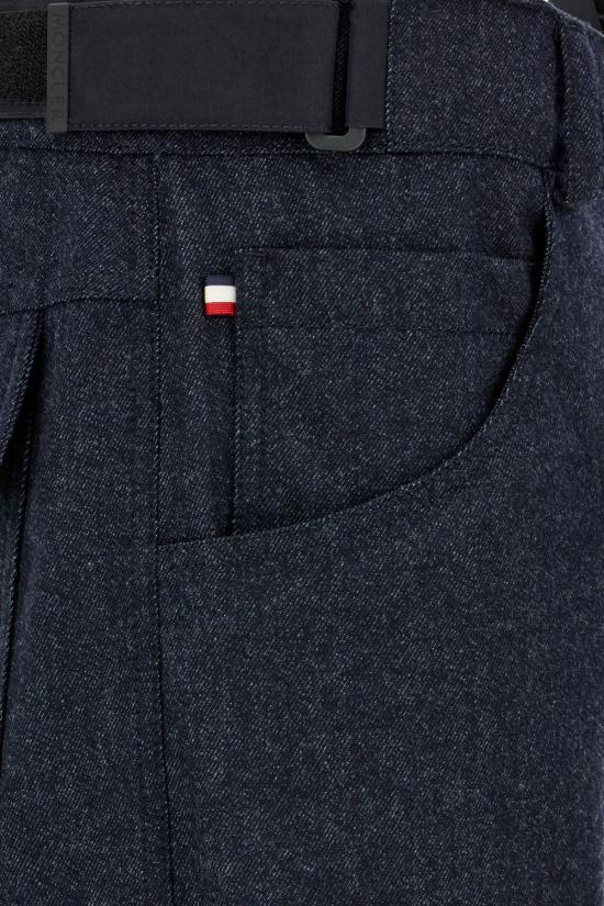 26FW 몽클레어 스트레이트 팬츠 2G00008599X2 77A Blu - MONCLER