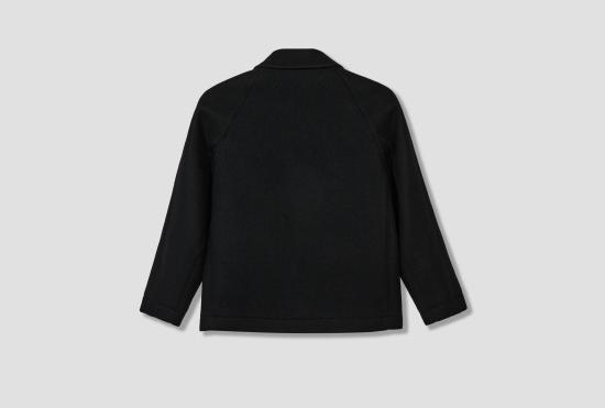 26FW 르메르 자켓 유틸리티 재킷 - 더플 울 OW1243 LF1660 블랙 - LEMAIRE