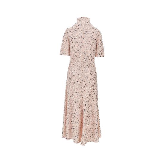 26FW 파코라반 미디 원피스 26HCRO397PO0545 Pink - PACO RABANNE