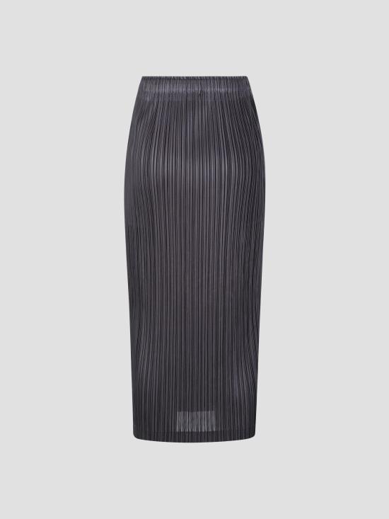 26FW 플리츠플리즈 미디 스커트 PP68JG383 17 CHARCOAL DOM - PLEATS PLEASE