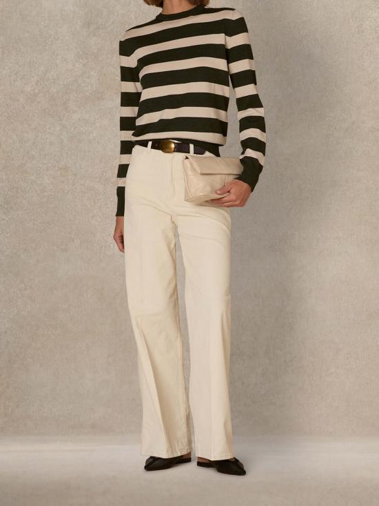 26FW 크루나 스트레이트 팬츠 TAYLOR2702 102 WHITE - CRUNA
