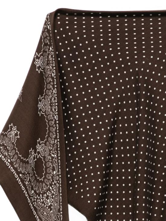 26FW 데스틴 머플러/스카프 BOX12TRIBANDANADARKCHOCO BROWN - DESTIN