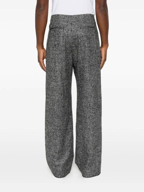 26FW 엠포리오 아르마니 스트레이트 팬츠 EM007922TE24591FC030 GREY - EMPORIO ARMANI