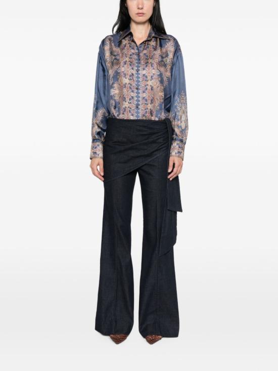 26FW 짐머만 스트레이트 팬츠 9626PF261NTHSKY INK - ZIMMERMANN
