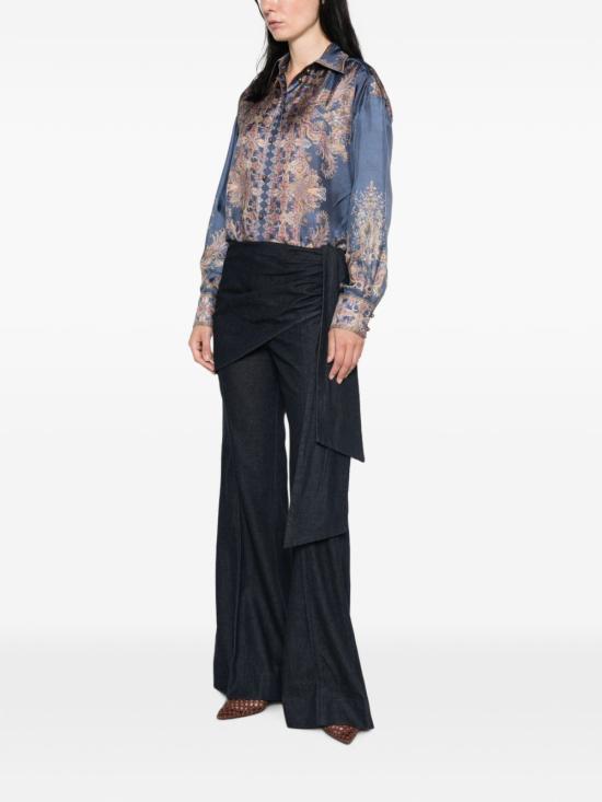 26FW 짐머만 스트레이트 팬츠 9626PF261NTHSKY INK - ZIMMERMANN