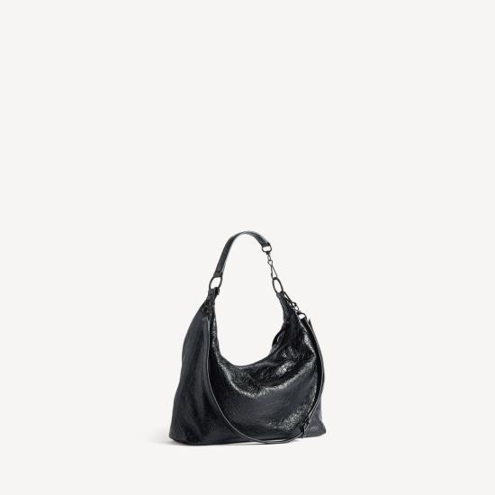 26FW 발렌시아가 르 시티 호보백 스몰 8731972ABEK1000 BLACK - BALENCIAGA