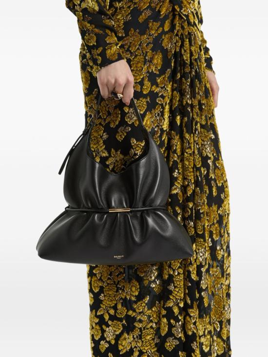 26FW 발망 토트백 HN0DB094LNPH0PA BLACK - BALMAIN