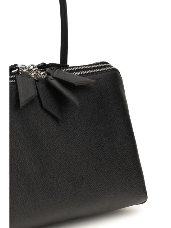 26FW 디 아티코 토트백 ATTWAH00068LBT117AA100 BLACK - THE ATTICO