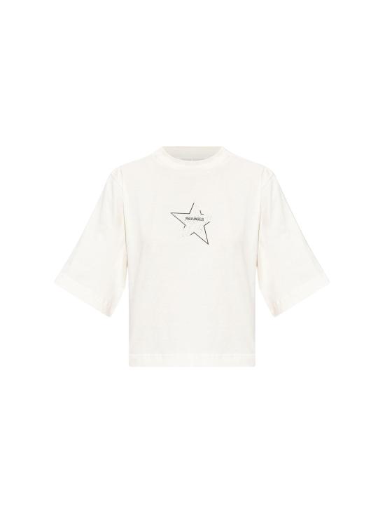 26FW 팜앤젤스 반팔 티셔츠 PAWAA003JR009 0310 WHITE