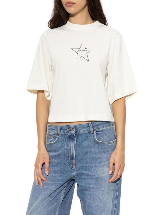 26FW 팜앤젤스 반팔 티셔츠 PAWAA003JR009 0310 WHITE - PALM ANGELS