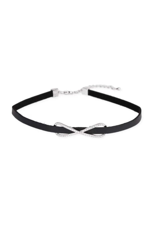  Saachi 목걸이/팬던트 사치 인피니티 크리스탈 초커 블랙 - OTHER BRANDS