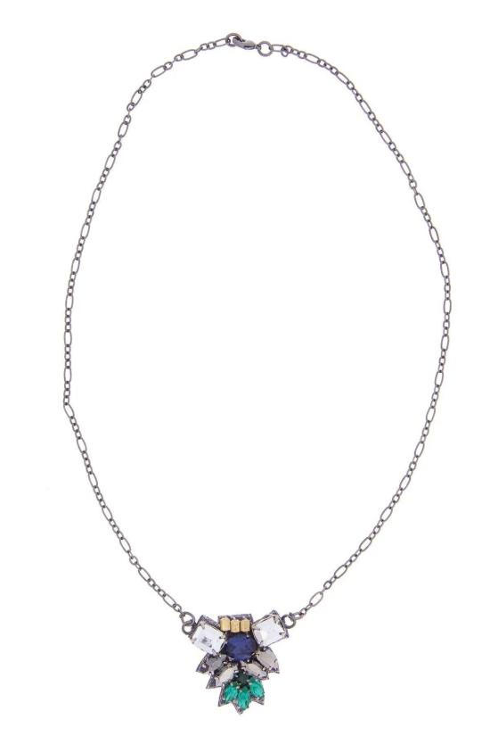  Saachi 목걸이/팬던트 사치 모던 모자이크 크리스탈 펜던트 목걸이 게인즈버러 - OTHER BRANDS