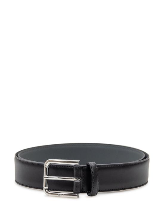 26FW 보스 벨트 50553388 001 BLACK