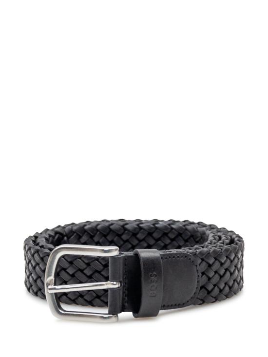 26FW 보스 벨트 50471279 001 BLACK