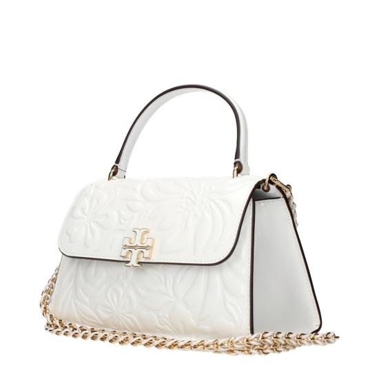  토리버치 가방 가죽 핸드백 화이트 - TORY BURCH