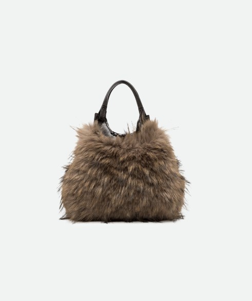 26FW 지아니 끼아리니 토트백 BS12758 COMMPLCC RLPDUA2107 ESPRESSO Brown