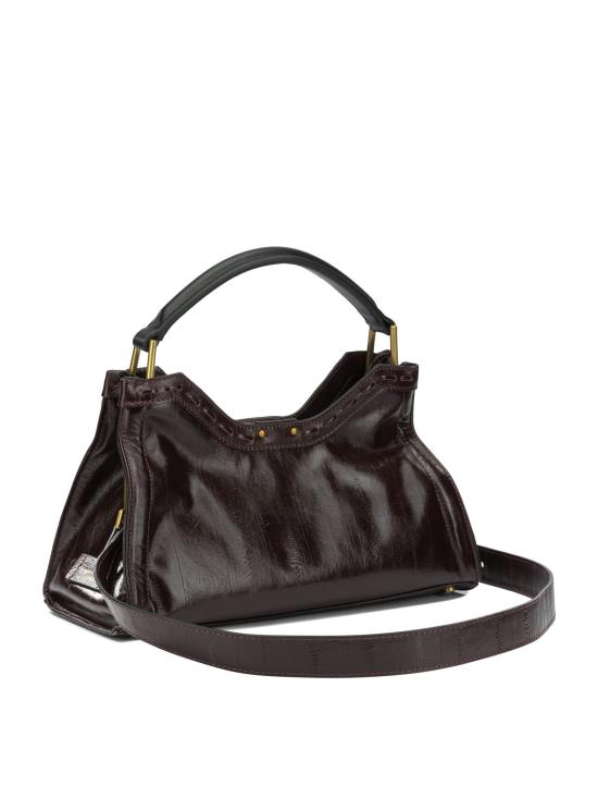 26FW 지아니 끼아리니 토트백 BS12685EEL PSLYAURORA14601 ANTIQUE RUBY Bordeaux - GIANNI CHIARINI