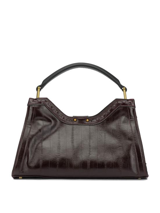 26FW 지아니 끼아리니 토트백 BS12685EEL PSLYAURORA14601 ANTIQUE RUBY Bordeaux - GIANNI CHIARINI