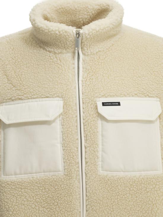 26FW 캐나다구스 자켓 HARRIER FLEECE JACKET7252MT9224 White - CANADA GOOSE