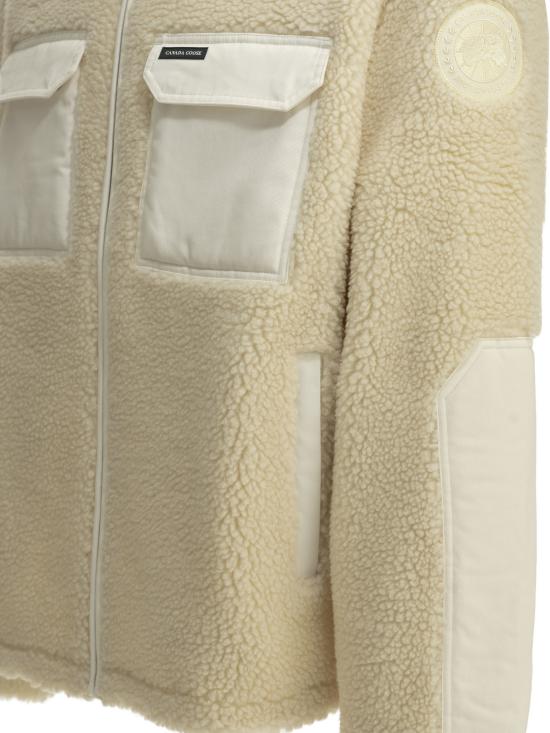 26FW 캐나다구스 자켓 HARRIER FLEECE JACKET7252MT9224 White - CANADA GOOSE