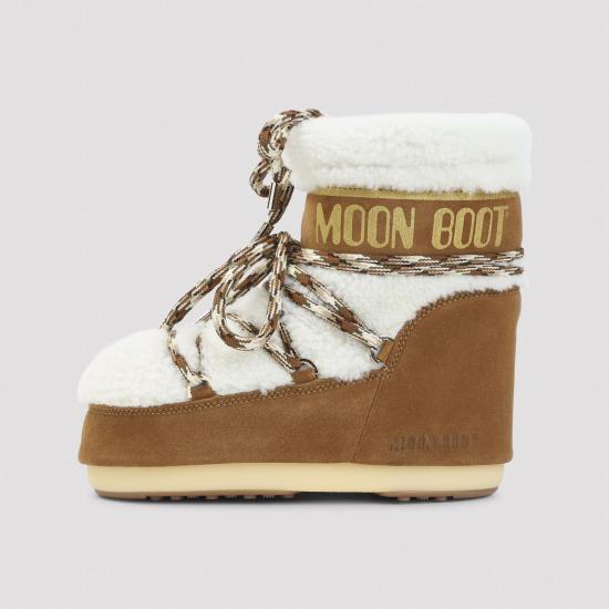 26FW 문부츠 아이콘 나일론 로우 부츠 80D1409580 MA03 WHITE - MOON BOOT