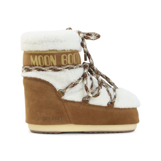 26FW 문부츠 아이콘 나일론 로우 부츠 80D1409580 MA03 WHITE - MOON BOOT