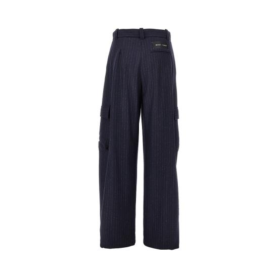 26FW 핑코 스트레이트 팬츠 107708A3MC EI1 BLUE - PINKO