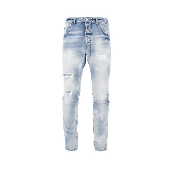 26FW 디스퀘어드2 스트레이트 팬츠 S71LB1782S30839 470 BLUE