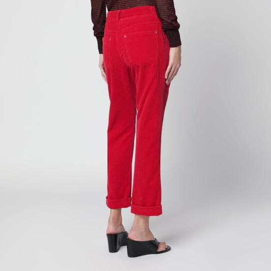 26FW 이자벨마랑 스트레이트 팬츠 PA0810FAD4H03I 70RD RED - ISABEL MARANT