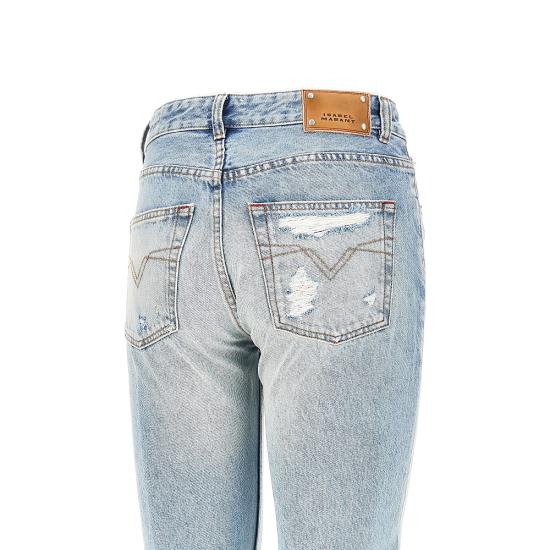 26FW 이자벨마랑 다야 빈티지 이펙트 데님 진 PA0800FAD4H01I 30VU BLUE - ISABEL MARANT
