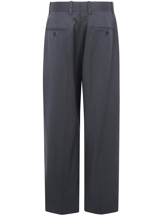 26FW 피비 파일로 프레스드 드롭 트라우저 EP144WO3764 712GB GREEN - PHOEBE PHILO