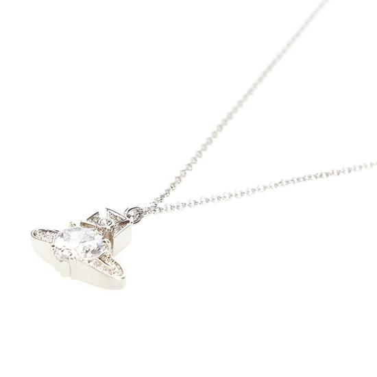 26FW 비비안웨스트우드 아리엘라 펜던트 실버 목걸이 6302038Y 02P169 CN P169 SILVER - VIVIENNE WESTWOOD