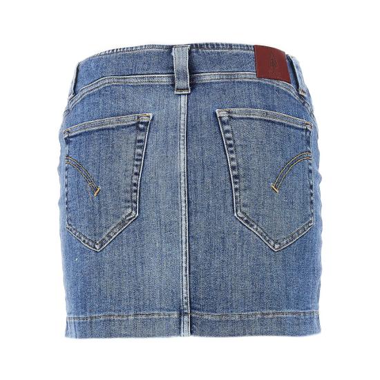 27SS 돈답 스커트 G660BDS0397D 800 BLUE - DONDUP