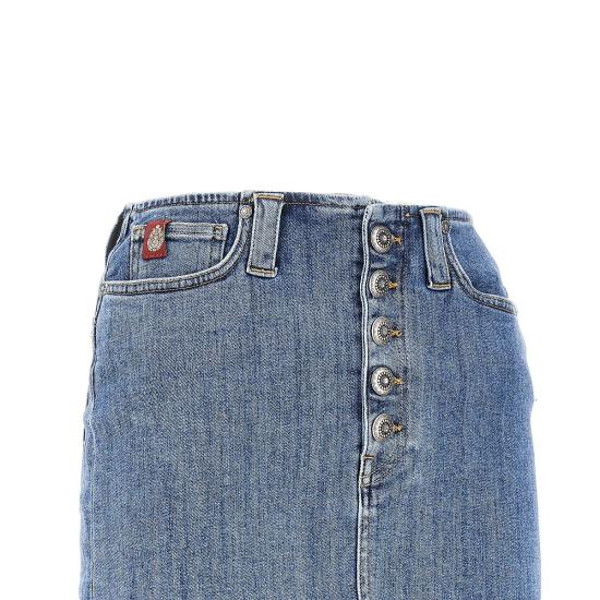 27SS 돈답 스커트 G660BDS0397D 800 BLUE - DONDUP