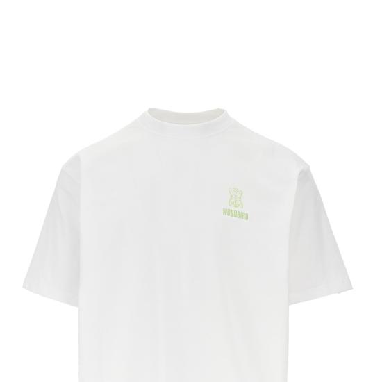 26FW 우드버드 반팔 티셔츠 2636 400 WHITE - WOODBIRD