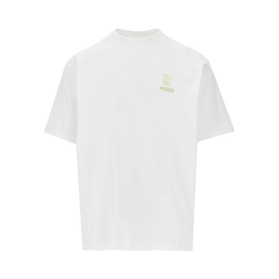 26FW 우드버드 반팔 티셔츠 2636 400 WHITE