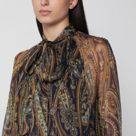 26FW 에트로 미디 원피스 WRHA067899SAA18 X0883 MULTICOLOR - ETRO