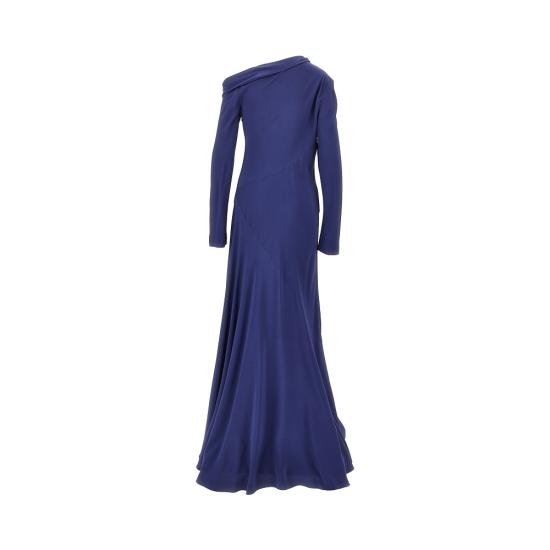 26FW 알베르타 페레티 미디 원피스 04236627 8342 BLUE - ALBERTA FERRETTI