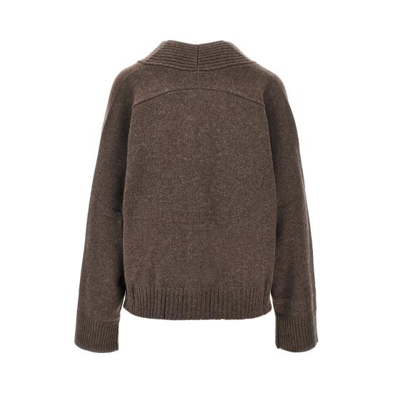26FW 루루 드 세종 스웨터 KAIALDS COFFEE BROWN - LOULOU DE SAISON