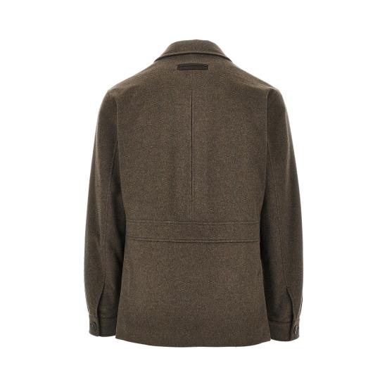 26FW 에르메네질도제냐 자켓 I248RUIT63A4 001 BROWN - ERMENEGILDO ZEGNA