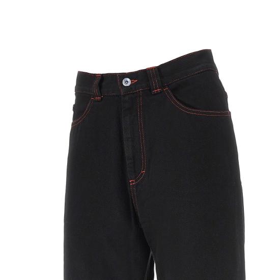 26FW 폴라 스케이트 스트레이트 팬츠 POL 93DAN BLACK RED - POLAR SKATE