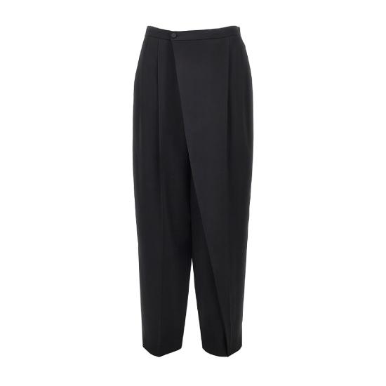 26FW 알베르타 페레티 스트레이트 팬츠 03025127 555 BLACK