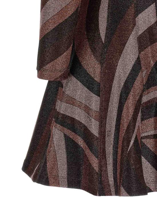 26FW 에밀리오푸치 미디 원피스 6UJG106U867011 DARK RED - EMILIO PUCCI