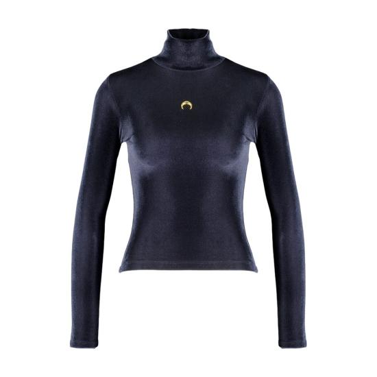 26FW 마린세르 반팔 티셔츠 WTO523ARJER0030 BK99 BLACK