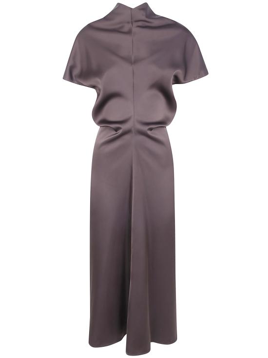 26FW 닥터 호프 미디 원피스 45584331099 300 BROWN
