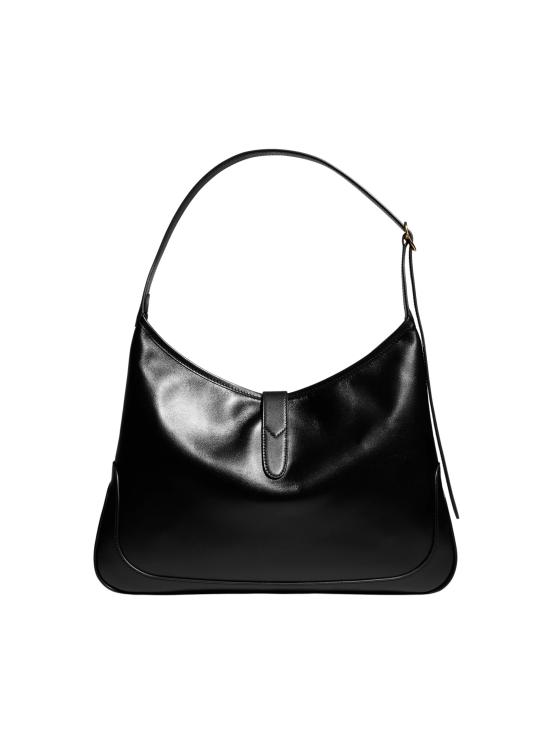 26FW 구찌 재키 1961 가죽 라지 숄더백 A005XNAAG8F1000 NERO - GUCCI
