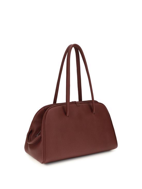 26FW 자크뮈스 투리스모 소프트 볼링백 BAU00417AC03A03490 BURGUNDY - JACQUEMUS