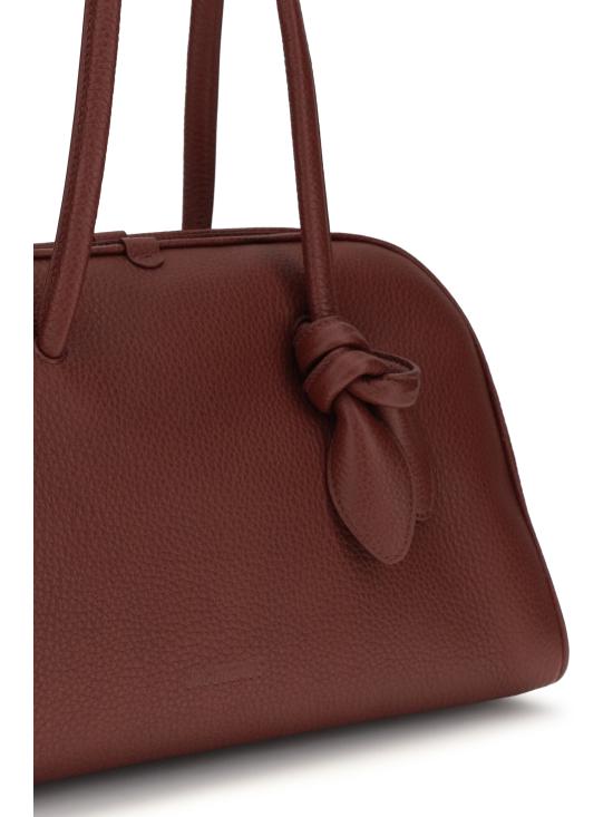 26FW 자크뮈스 투리스모 소프트 볼링백 BAU00417AC03A03490 BURGUNDY - JACQUEMUS